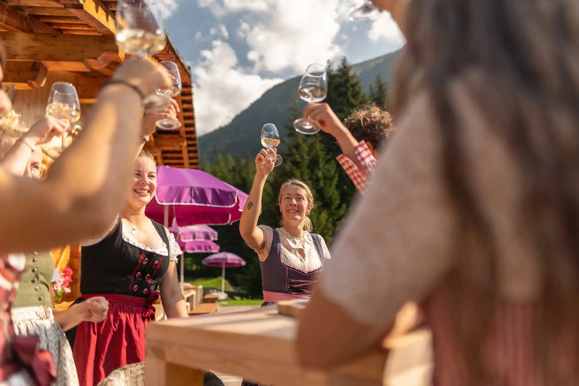 Portrait der Gastgeberin Miriam in der Messnerhütte