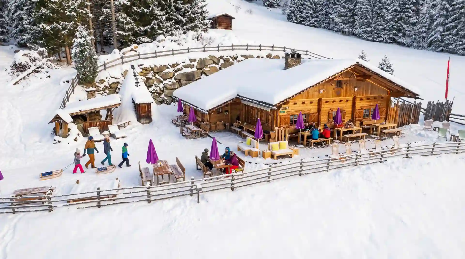 Rodeln im Gsiesertal